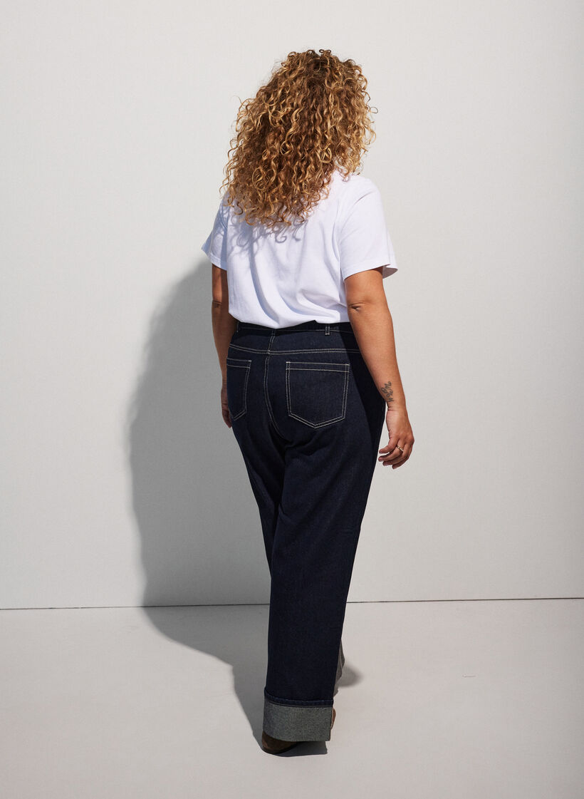 Bawelna organiczna Koszulka z motywem misia, Biały, Model image number 2