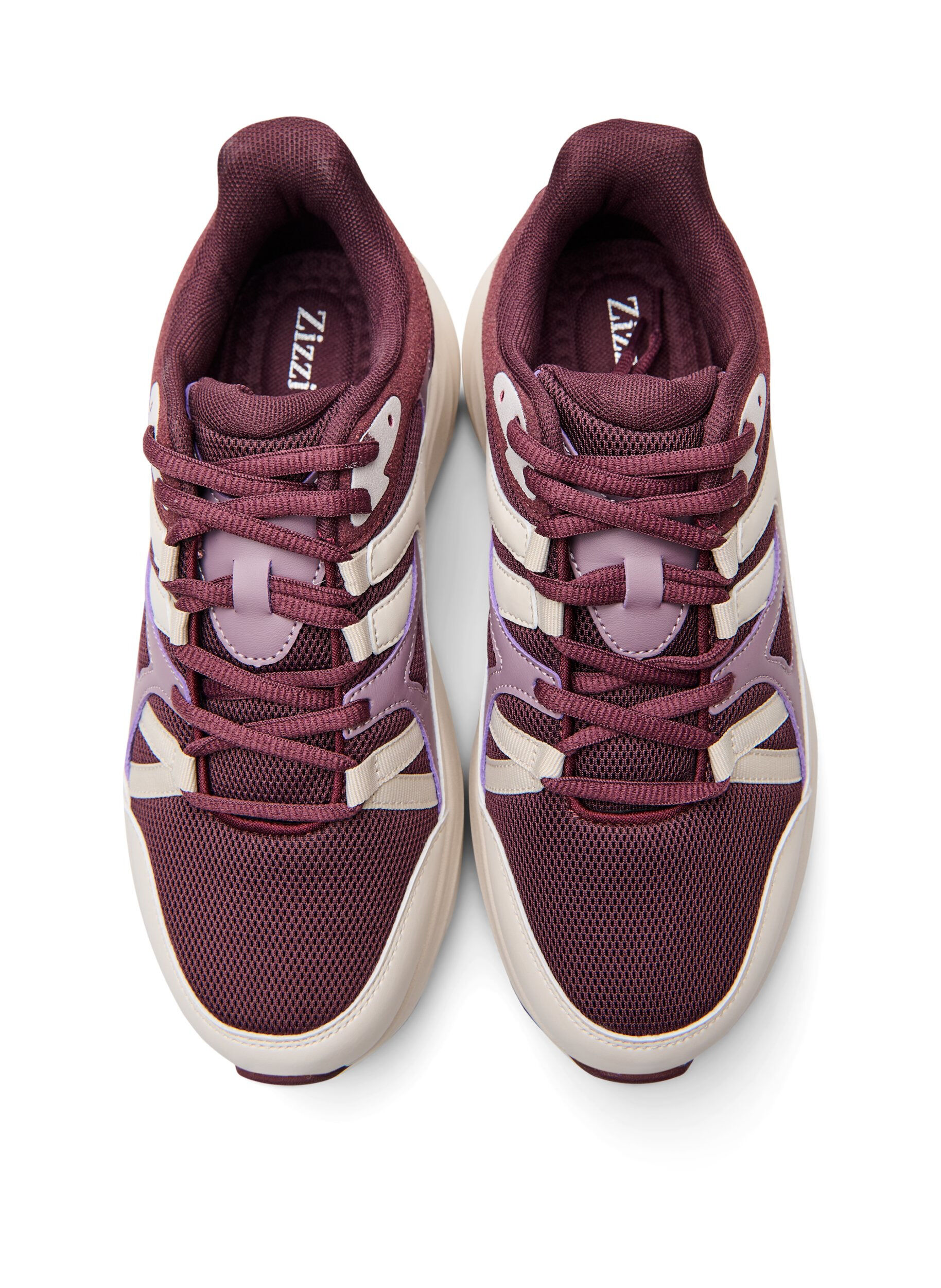 Zizzi Wygodne sneakersy z amortyzujaca podeszwa, Czerwony, Packshot image number 2