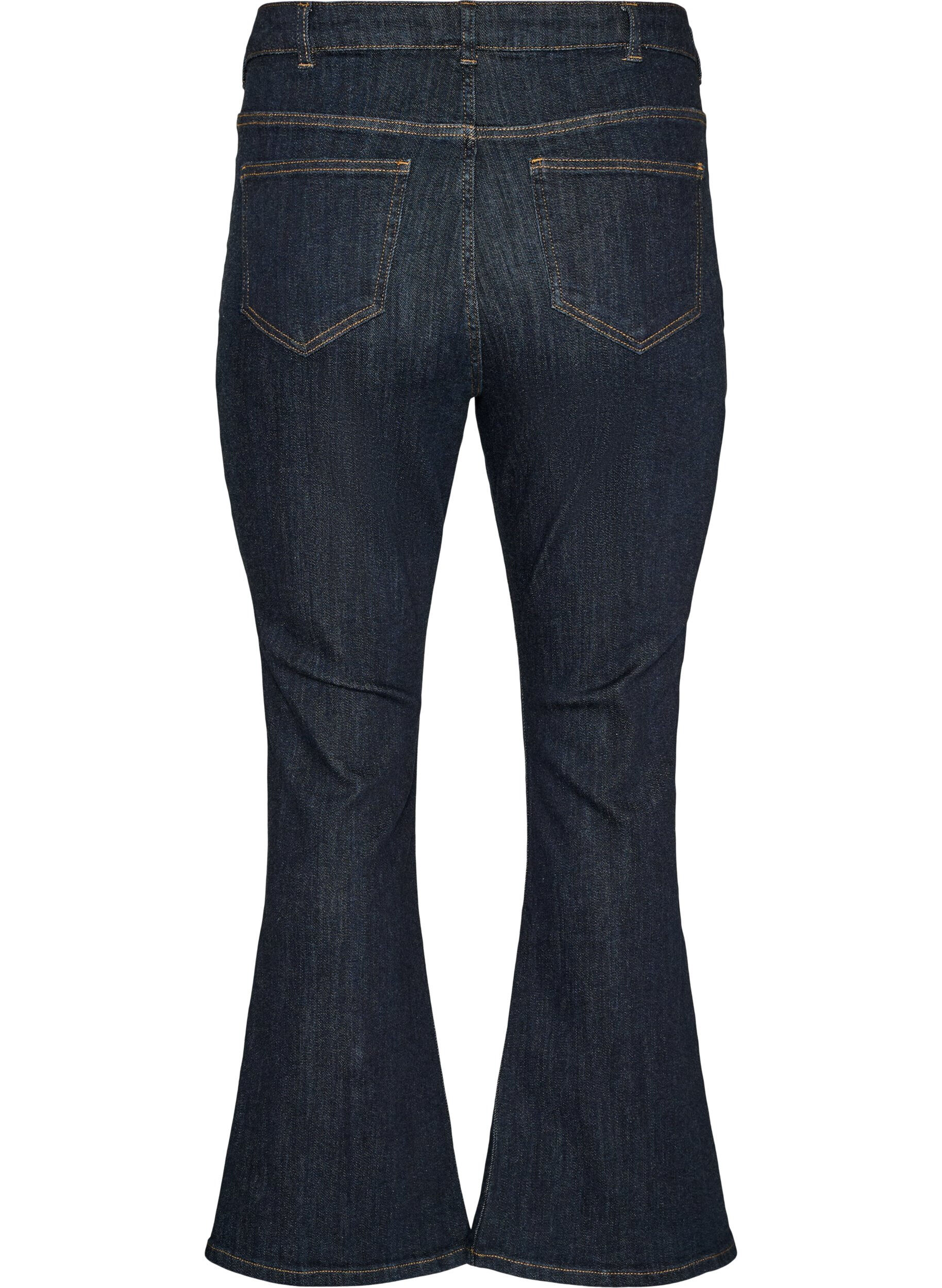 ZizziJeansy bootcut z wysokim stanem Ellen, Niebieskie, Packshot image number 1