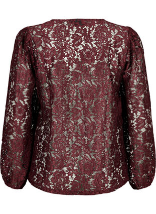Flash - Koronkowa bluzka z dlugim rekawem, Port Royal, Packshot image number 1
