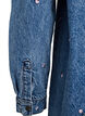 Koszula z denimu z haftowanymi motywami, Niebieskie, Packshot image number 3