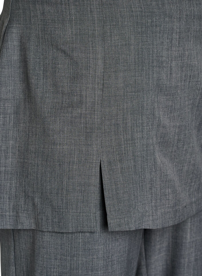 Spodnie w kroju prosto ze sp&oacute;dnica, Ciemnoszary, Packshot image number 2