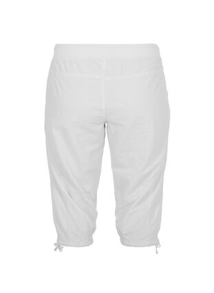 Bawelniane spodnie o luznym kroju, Bright White, Packshot image number 1