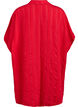 Kaftan plazowy z kolnierzykiem i zapieciem na guziki, Czerwony, Packshot image number 1