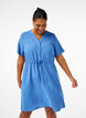 Sukienka z krótkim rekawem i wiazaniem w talii, Riverside, Model image number 0