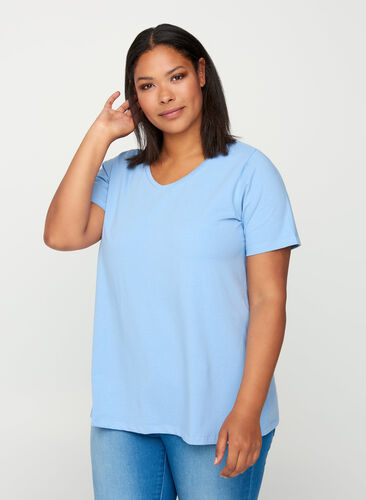 Koszulka typu basic, Forever Blue, Model image number 0