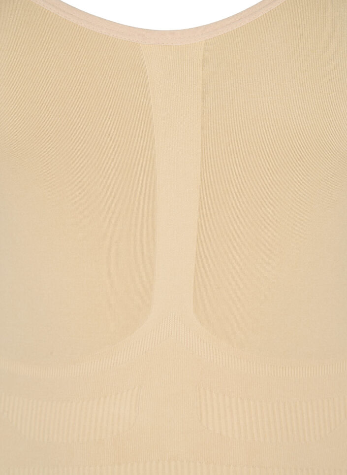 Modelujacy top na ramiaczkach, Beżowy, Packshot image number 2