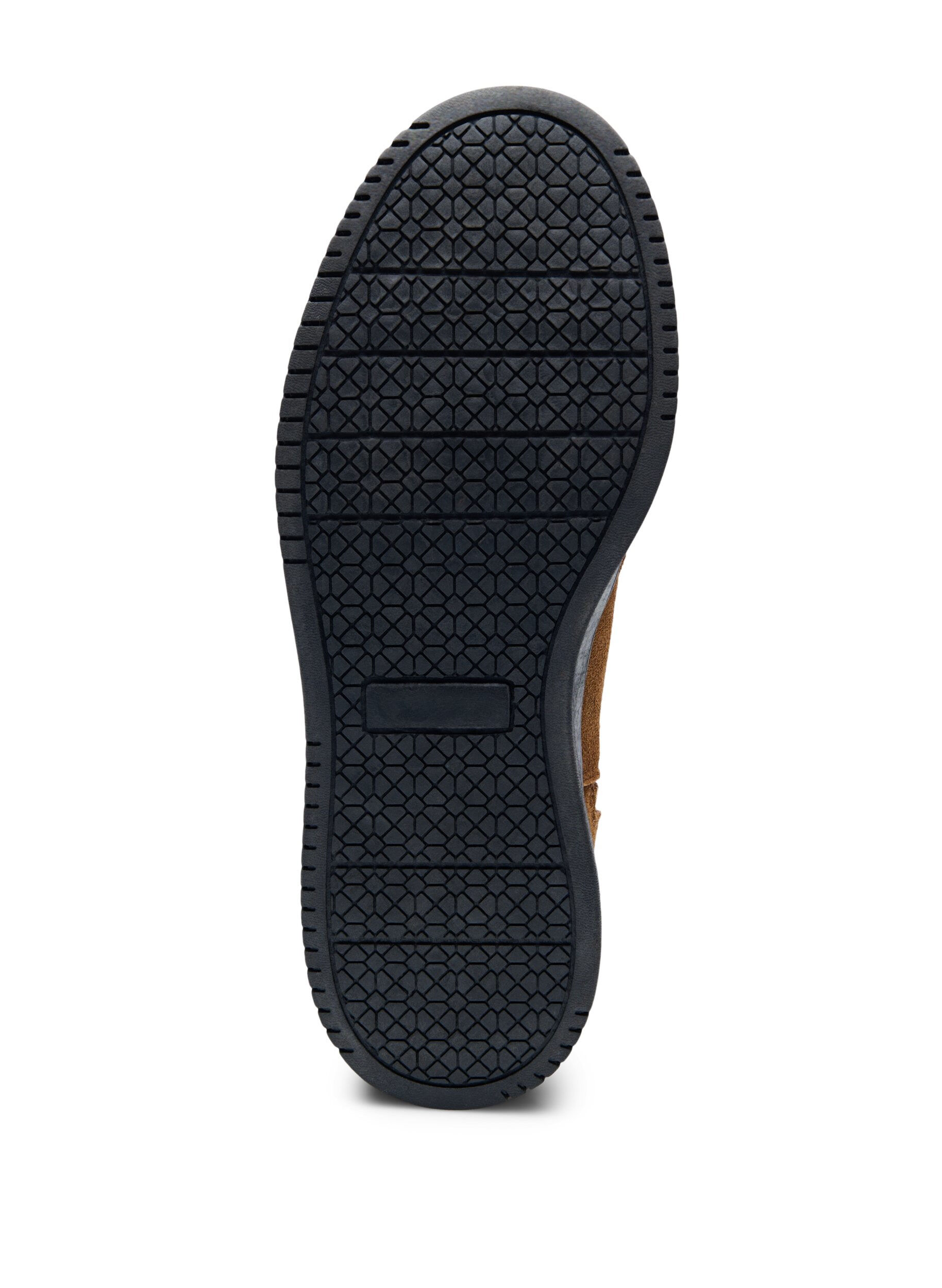 Zizzi Kr&oacute;tkie, szerokie buty z zamszu, Tobacco Brown, Packshot image number 5