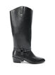 Dlugie buty z odpinanym cholewem, Czarne, Packshot image number 0