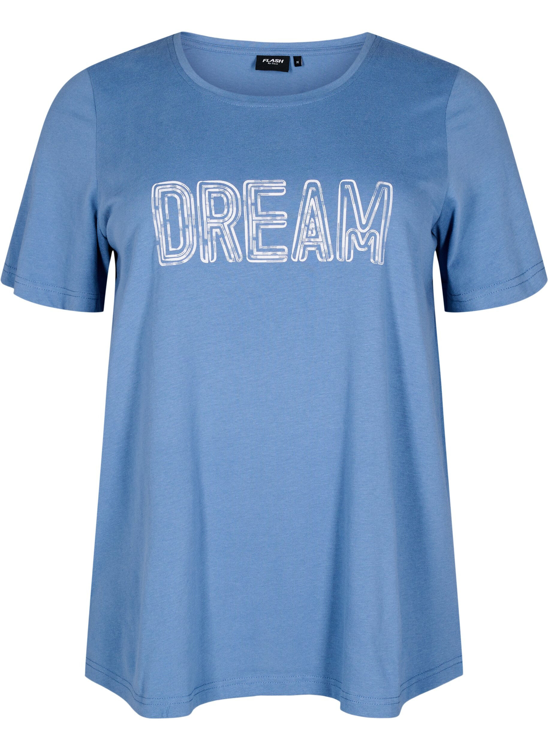 Zizzi FLASH - T-shirt z nadrukiem, Niebieskie, Packshot image number 0