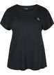 Koszulka treningowa z kr&oacute;tkim rekawem, Czarne, Packshot image number 0