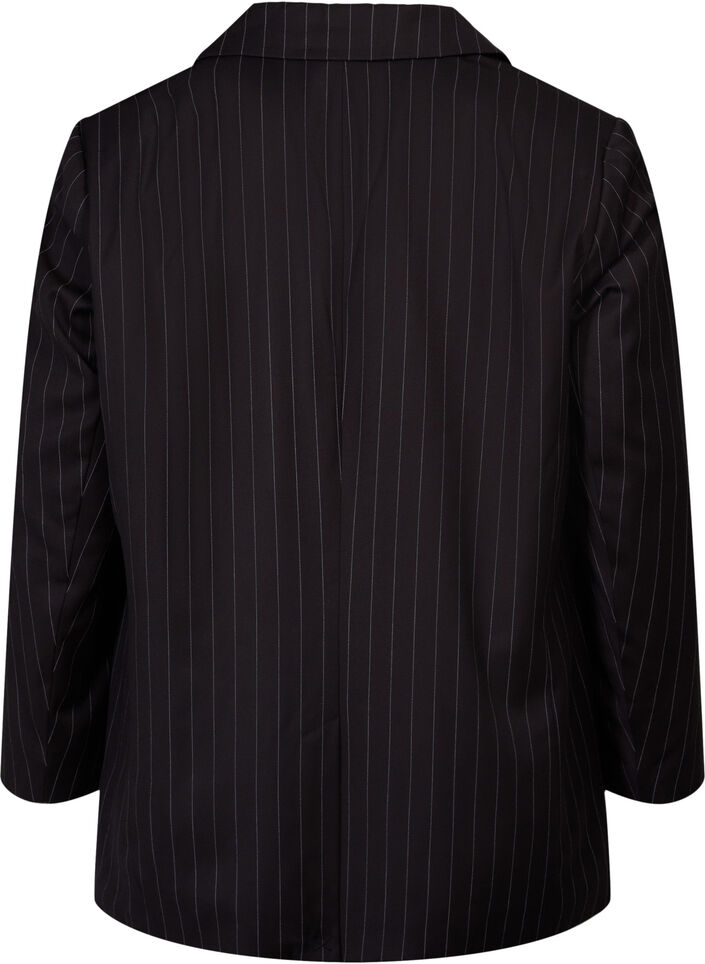 Blezer w prazki, Black W. Pinstripe, Packshot image number 1