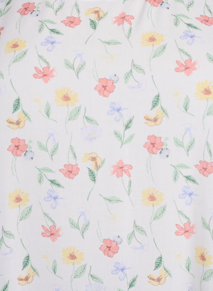 Flash – sukienka z wiskozy z wcieciem, Biały, Packshot image number 2