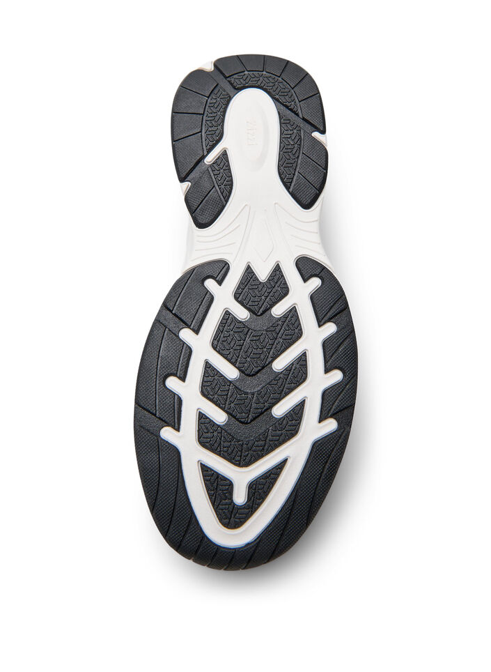 Sneakersy z elastycznej dzianiny, Czarne, Packshot image number 5