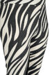 Legginsy z motywem zebry, White Zebra, Packshot image number 2