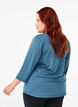 Sportowy top z rekawami 3/4, Niebieskie, Model image number 2