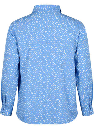 FLASH – koszula w kropki, Marina White Dot, Packshot image number 1