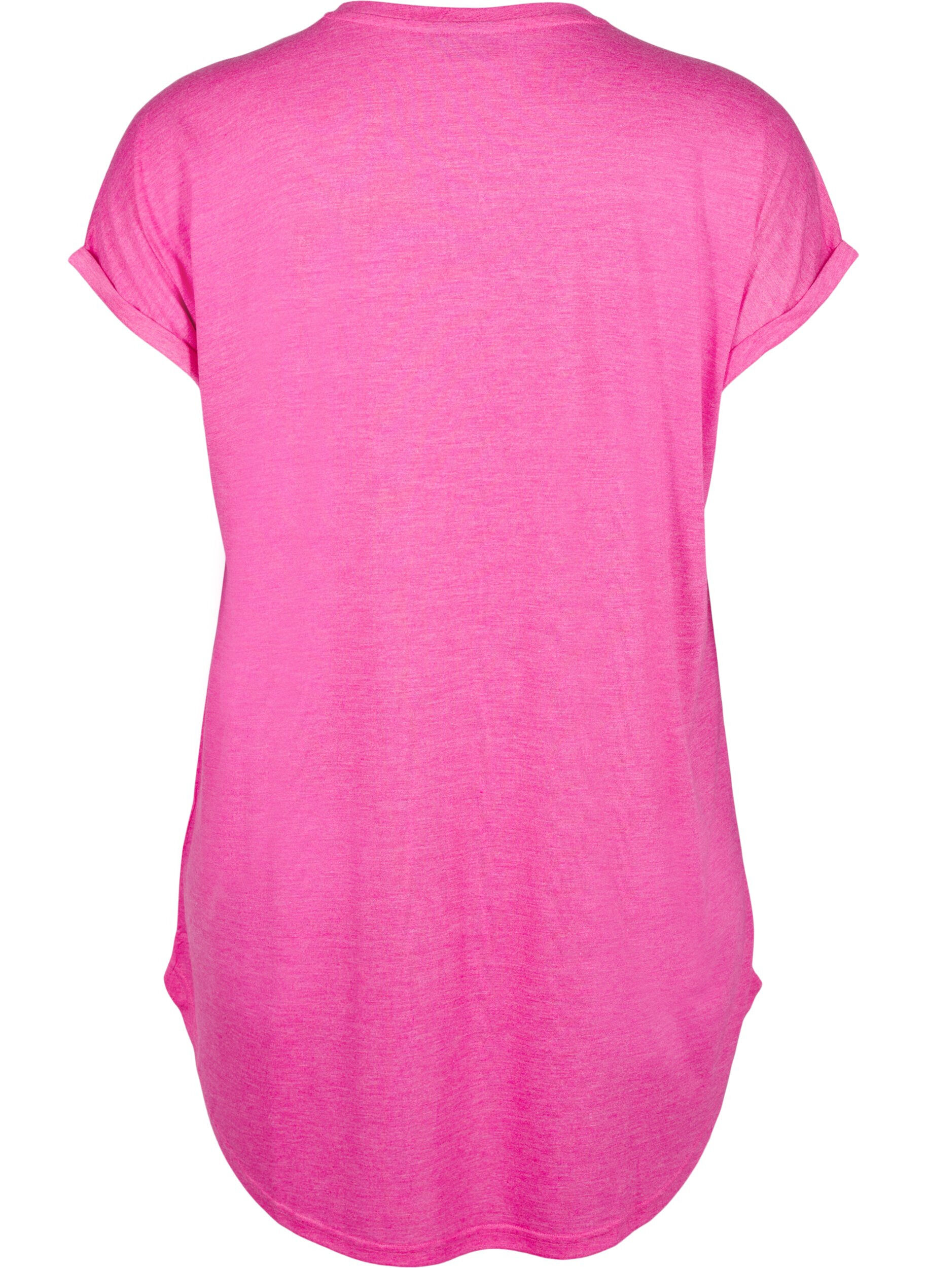 Zizzi Koszula nocna z kr&oacute;tkim rekawem i nadrukiem tekstowym, 9990, Packshot image number 1