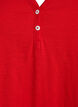 T-shirt z guzikami, Czerwony, Packshot image number 2