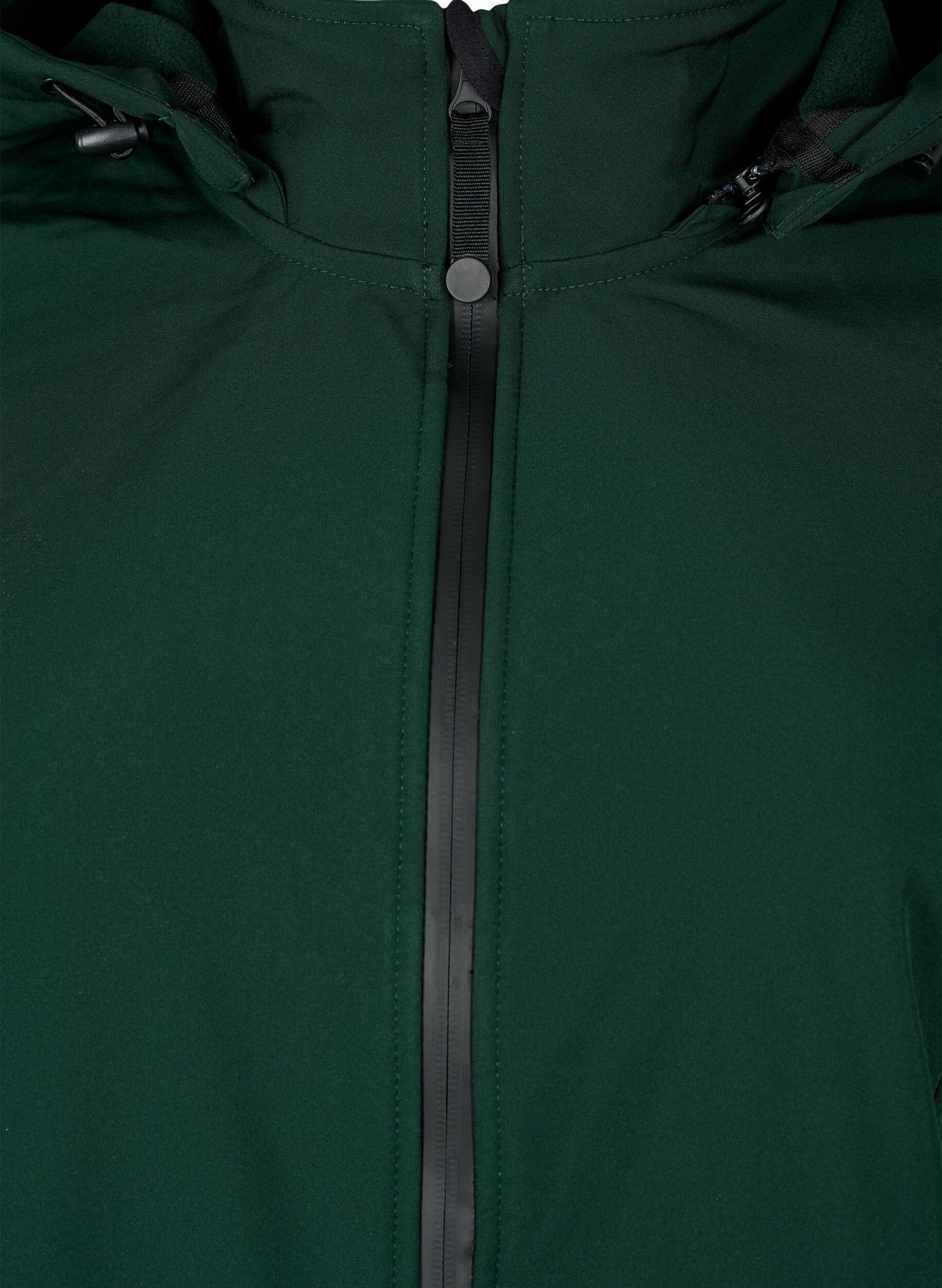 ZizziKurtka softshell z odpinanym kapturem, Zielony, Packshot image number 2