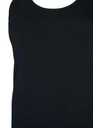 Podstawowa bawelniana koszulka, Black, Packshot image number 2