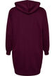 Dluga bluza z kapturem, zamkiem blyskawicznym i kieszeniami, Fioletowy, Packshot image number 1