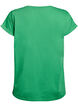 T-shirt z kr&oacute;tkim rekawem z mieszanki bawelny, Zielony, Packshot image number 1