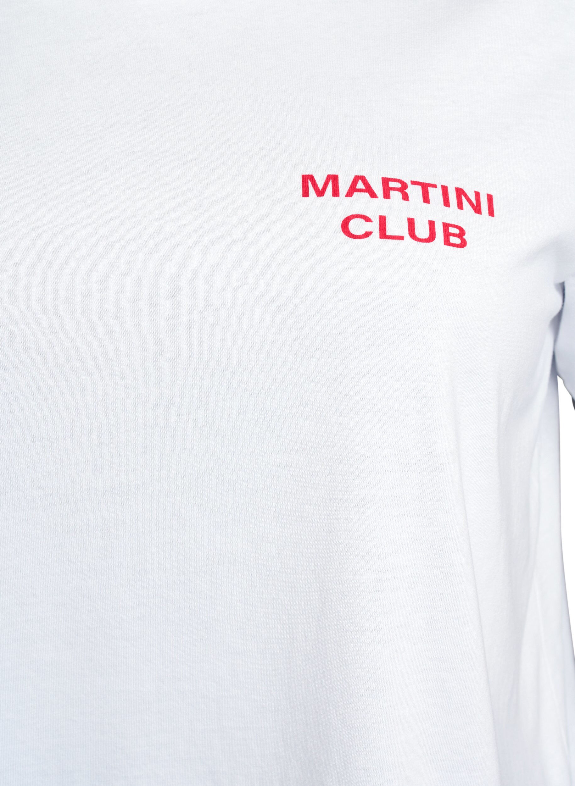 Zizzi Koszulka z nadrukiem z przodu i z tylu, Biały, Packshot image number 2