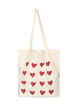Tote bag z nadrukiem, Czerwony, Packshot image number 0