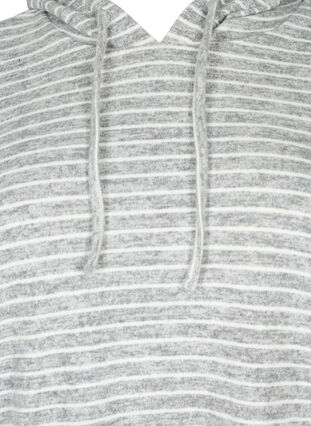 Luzna bluza z kapturem w paski, DGM Stripe, Packshot image number 2