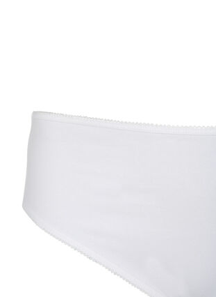 5-pak bawelnianych majtek z normalna talia, Bright White, Packshot image number 3