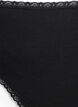 3-pack stringi z koronkowymi brzegami, Black, Packshot image number 2