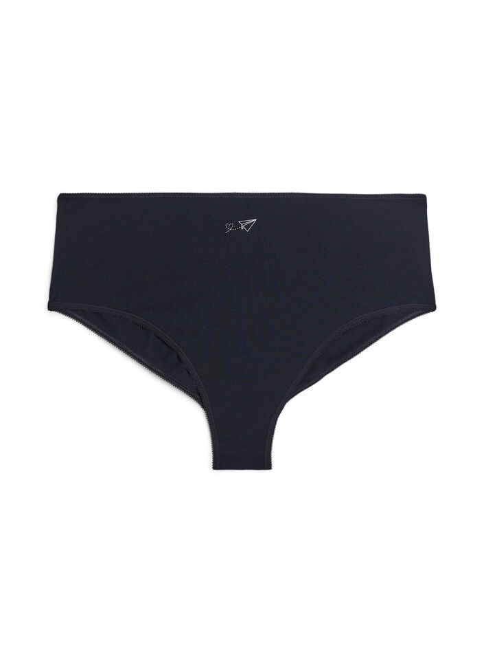 7-pak majtek typu hipster z regularnym stanem, Fioletowy, Packshot image number 2