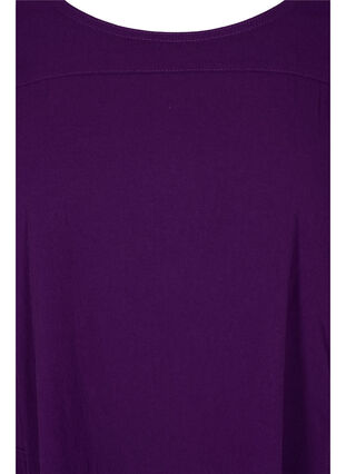 Bawelniana sukienka z krótkim rekawem, Violet Indigo, Packshot image number 2