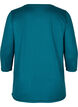 Sportowy top z rekawami 3/4, Zielony, Packshot image number 1