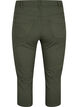 Obcisle spodnie capri z mieszanki wiskozy, Thyme, Packshot image number 1