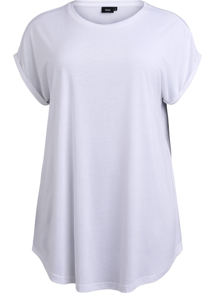 Koszula nocna z kr&oacute;tkim rekawem i nadrukiem tekstowym, , Packshot image number 0