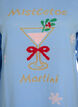 Dzianinowa bluzka ze swiatecznym motywem, Niebieskie, Packshot image number 2