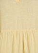 Sukienka w kroju A do kolan wykonana z lnu i wiskozy, Ż&oacute;łty, Packshot image number 2