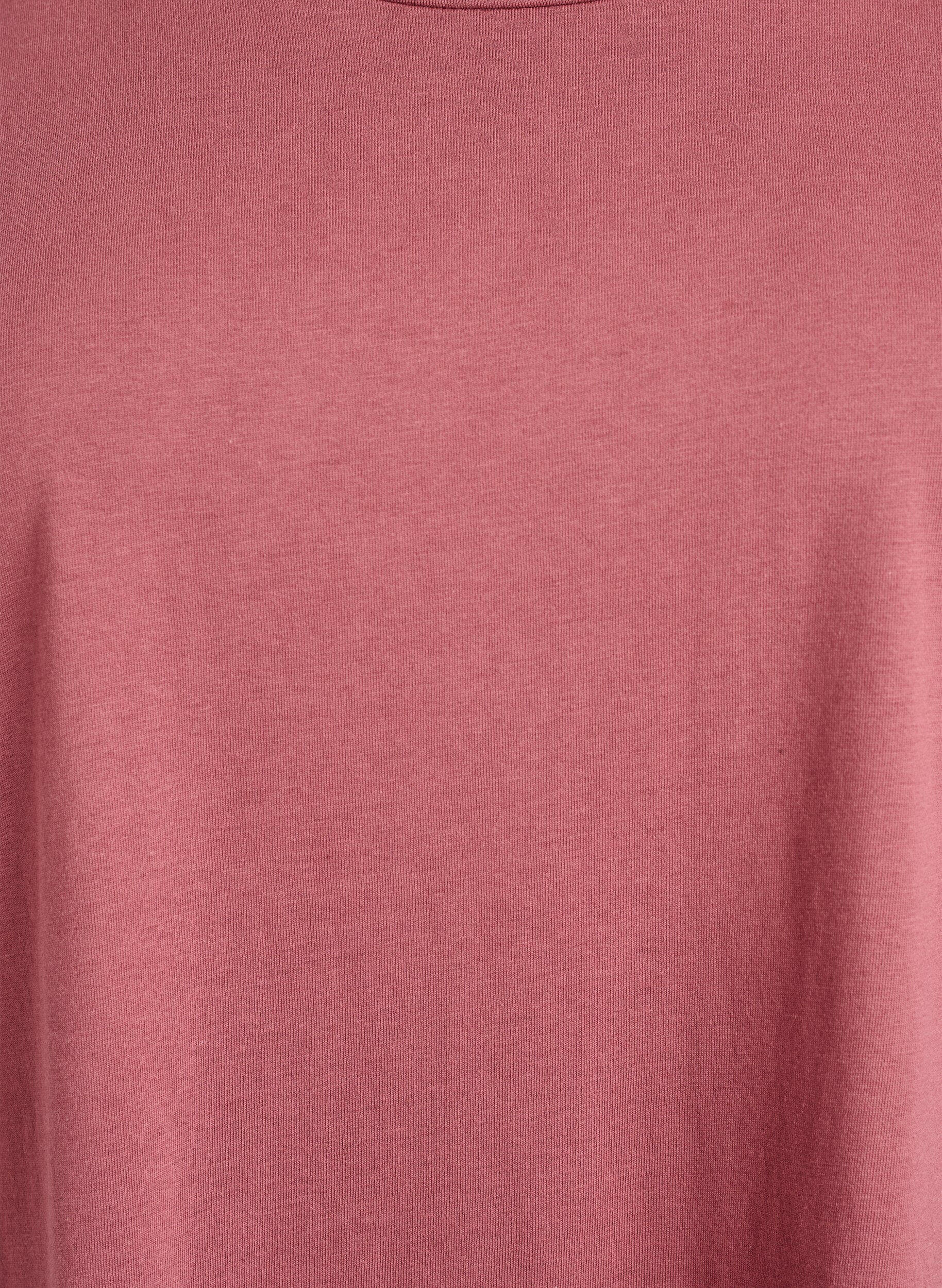 ZizziT-shirt z kr&oacute;tkim rekawem w mieszance bawelny, R&oacute;żowy, Packshot image number 2