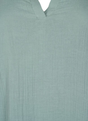 Sukienka z krótkim rekawem wykonana w 100 % z bawelny, Chinois Green, Packshot image number 2
