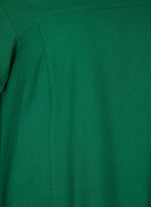 Bawelniana sukienka z krótkim rekawem, Verdant Green, Packshot image number 2