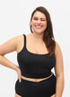 Góra od bikini z regulowanymi ramiaczkami, Black, Model image number 0