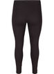 Viscose leggings with stones on the side, Black, Packshot image number 1