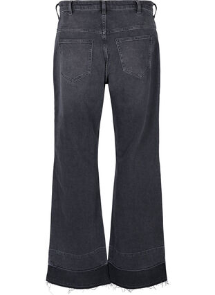 Szerokie jeansy z wysokim stanem, Grey Denim, Packshot image number 1