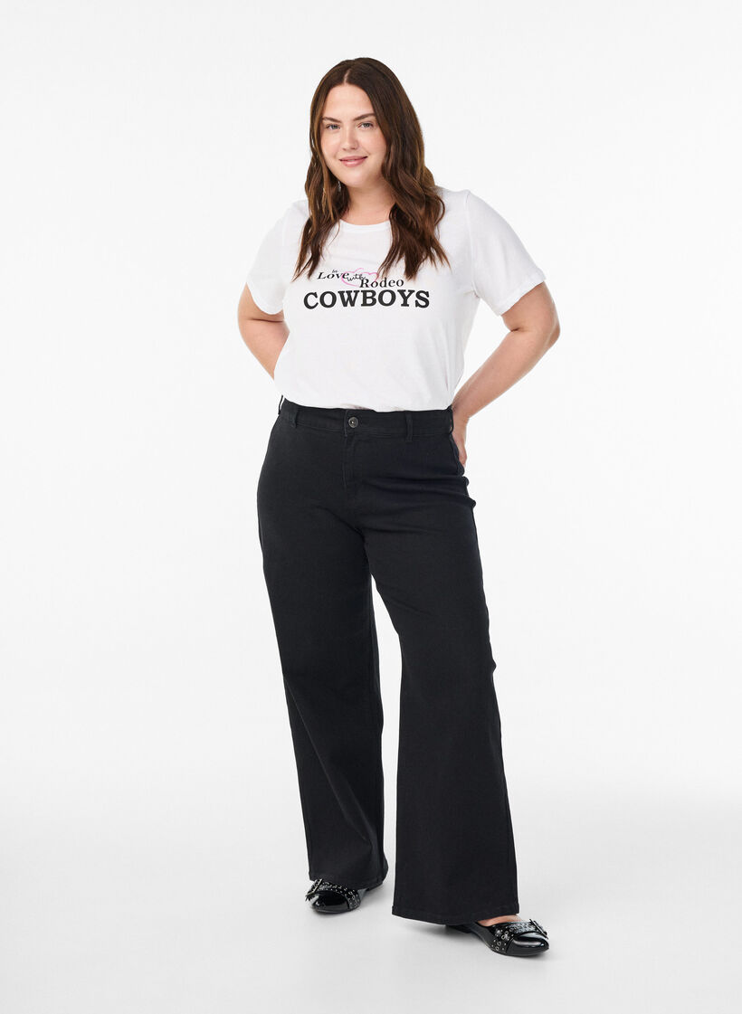 FLASH - Koszulka z nadrukiem, Biały, Model image number 1