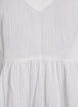Bawelniana sukienka plazowa z waskimi ramiaczkami, Biały, Packshot image number 2
