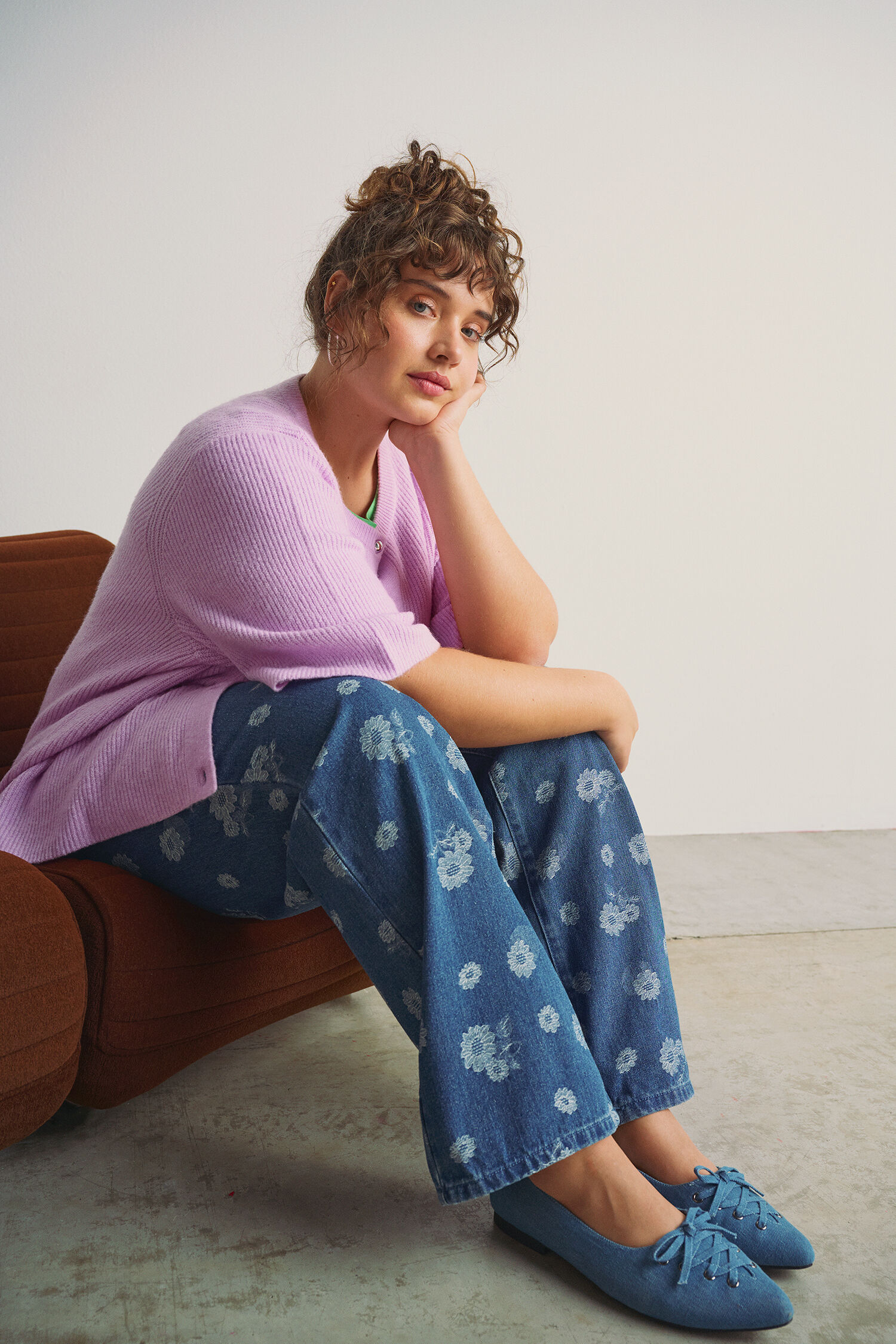 Zizzi Kolorowe dzianiny, , Model