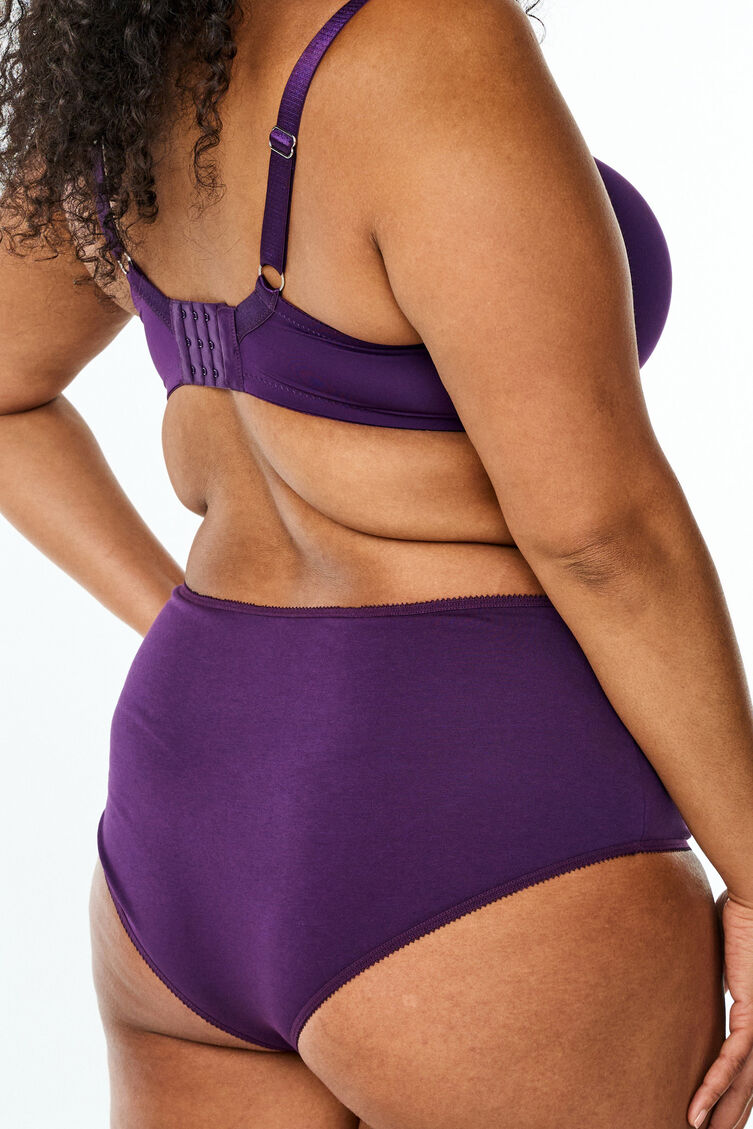 7-pak majtek typu hipster z regularnym stanem, Fioletowy, Model image number 2