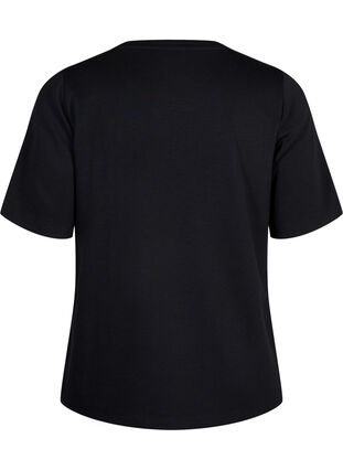 Koszulka z mieszanki modalu, Black, Packshot image number 1